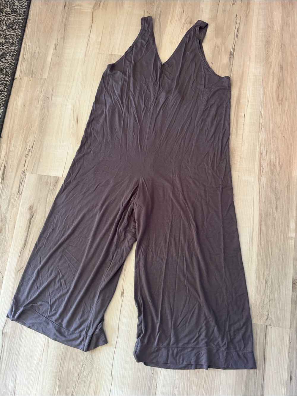JoyLab Sleeveless Wide-Leg Jumpsuit in Brown